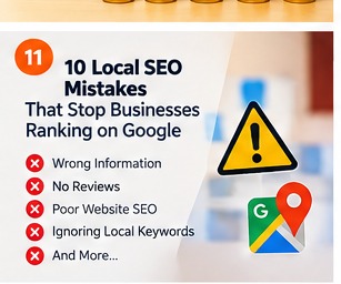 10 Local SEO Mistakes That Stop Businesses Ranking on Google